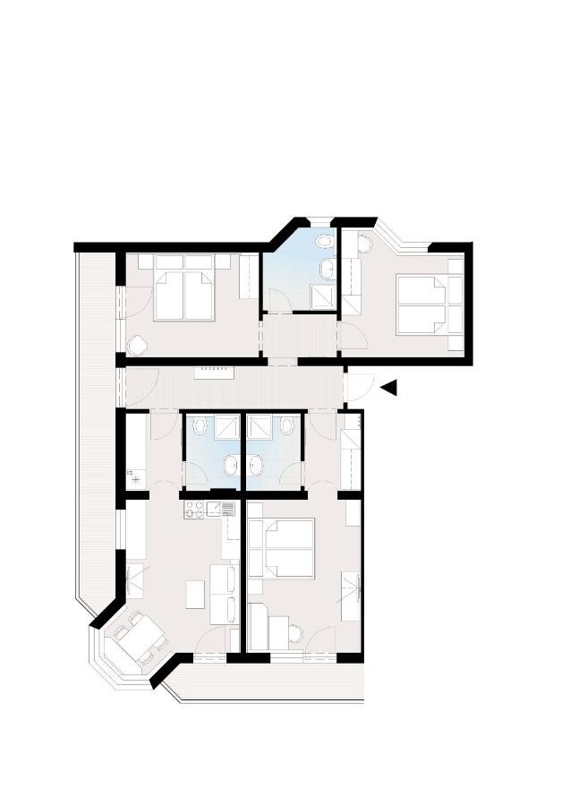 Hotel Garni Apart Tina Ischgl Exteriör bild